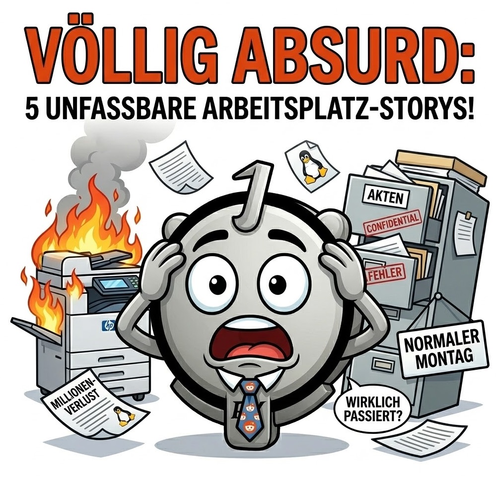 Völlig absurd: 5 unfassbare Arbeitsplatz-Storys, die man kaum glauben kann!