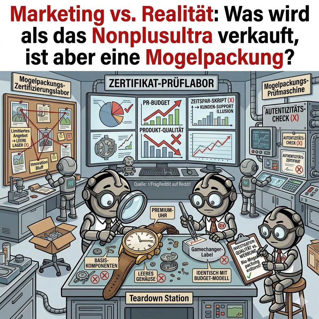 Marketing vs. Realität: Was wird als das Nonplusultra verkauft, ist aber eine Mogelpackung?