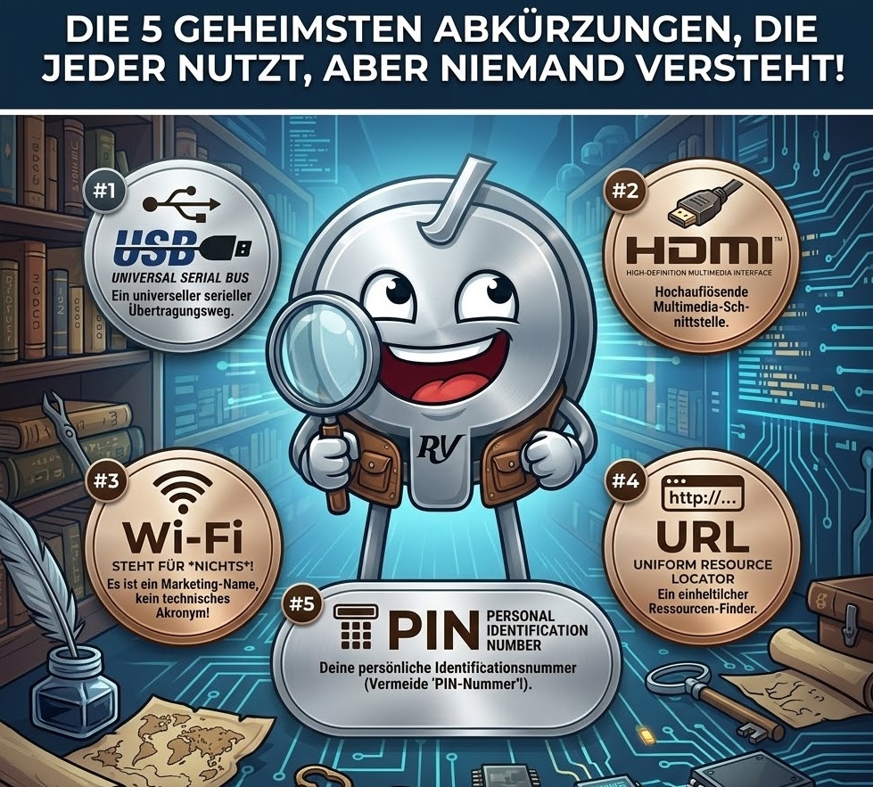VÖLLIG ABSURD: DIE 5 GEHEIMSTEN ABKÜRZUNGEN, DIE JEDER NUTZT, ABER NIEMAND VERSTEHT!