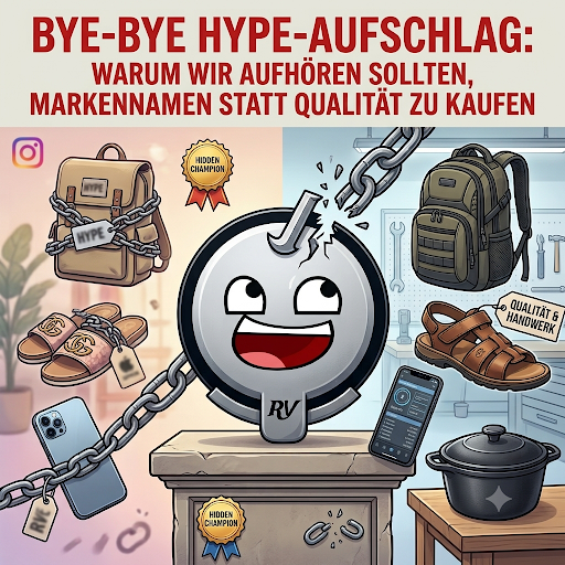Bye-bye Hype-Aufschlag: Warum wir aufhören sollten, Markennamen statt Qualität zu kaufen